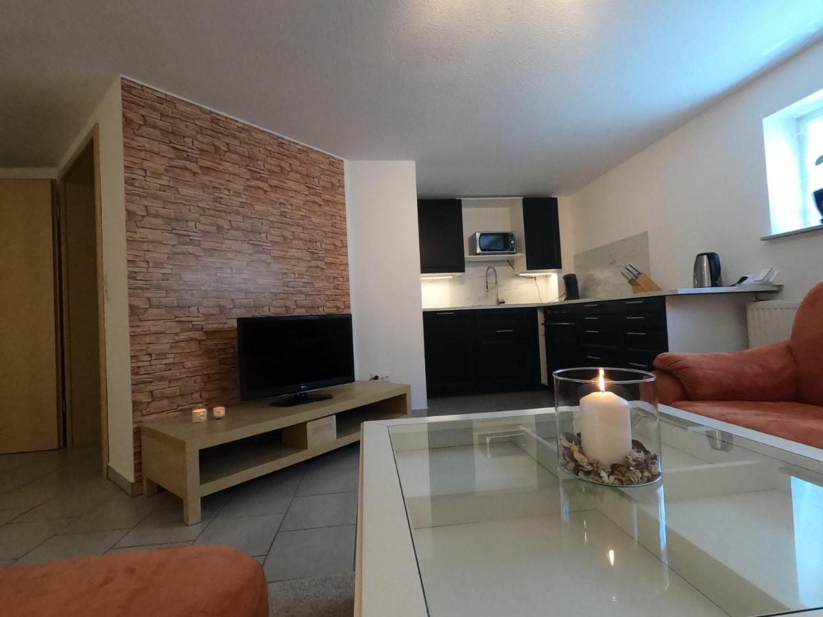 Ferienwohnung Am Teufelsloch Eckersdorf Exterior foto